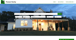 Desktop Screenshot of pioneerrealtyok.com